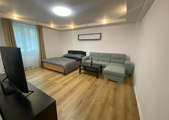 Modern Flat Close To Old Town 아파트 *